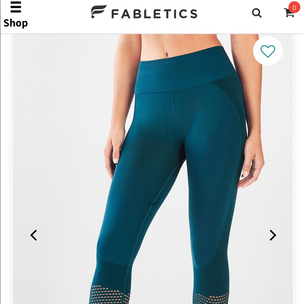 Fabletics seamless high-waisted mesh legging